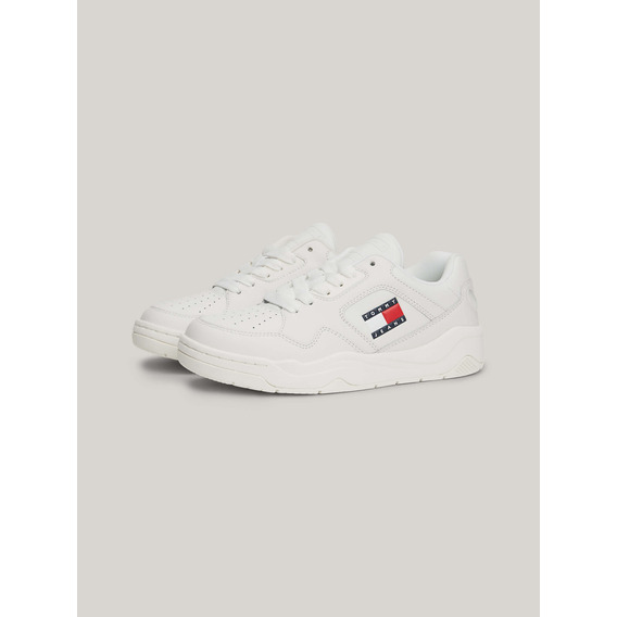 Tenis Blancos Con Suela Con Cámara De Aire Tommy Jeans Mujer