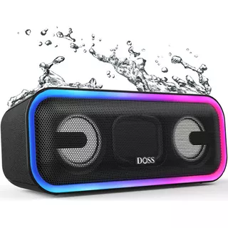 Doss Soundbox Pro+ - Altavoz De Bluetooth Inalámbrico Con . Color Negro
