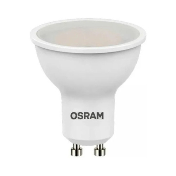 Lámpara Dicroica Led Osram 10w 220v Gu10 Cálida Pack X 10u Color De La Luz Blanco Cálido