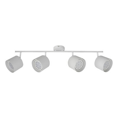 Aplique Alba 4 Luces Blanco Apto Led Ar111 Moderno Cie Blanco