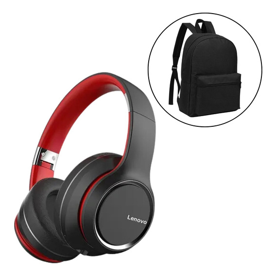 Audifonos Bluetooth Lenovo Hd200 +mochila Portalaptop Regalo