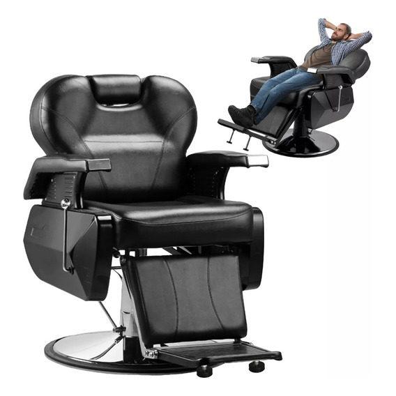 Sillon Silla Barbero Barberia Estetica Peluqueria Neumatica