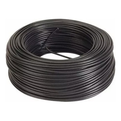 Rollo 100 Mts. Cable Unipolar 2.5 Mm. Negro Norma Iram