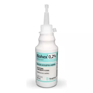 Riohex Clorexidina 0,2% Solução Aquosa Dermo Suave 100ml