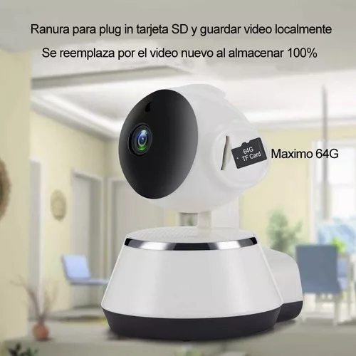 Camara Ip Wifi Vigilancia Alarma App V380 Robotica Español