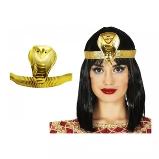 Cleopatra Egípcia Tiara Para Carnaval Festa Fantasia Cosplay