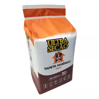 Tapete Higiênico Ultra Secão Branco 80x60 C/ 30un Premium