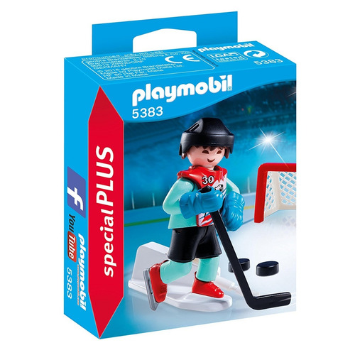 Juego Playmobil Special Plus Jugador De Hockey Sobre Hielo Cantidad de piezas 12