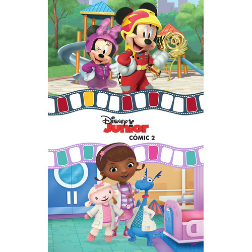 Disney Junior Cómic 2. Mickey: Aventuras sobre ruedas y Doctora Juguetes, de Disney. Serie Disney Editorial Planeta Infantil México, tapa blanda en español, 2019