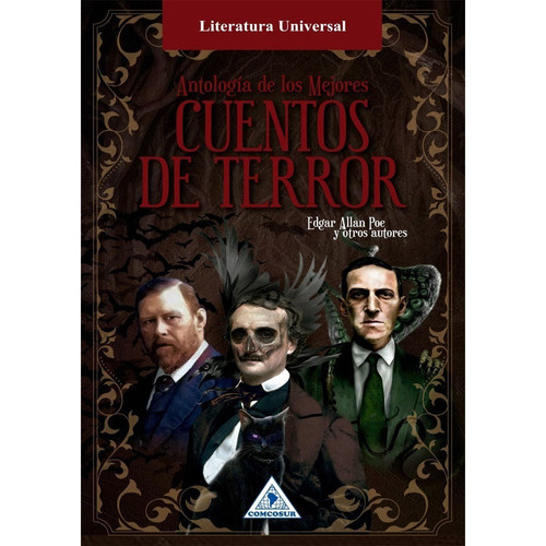 Antología De Los Mejores Cuentos De Terror, De Edgar Allan Poe. Editorial Comcosur, Tapa Blanda, Edición 1 En Español, 2023