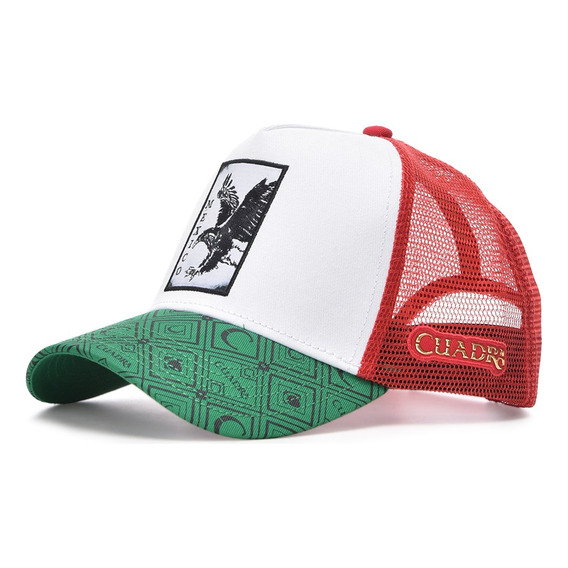 Gorra Snapback Cuadra Para Caballero Con Parche Multicolor