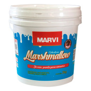 Marshmallow Em Pasta Pronto 2kg Marvi