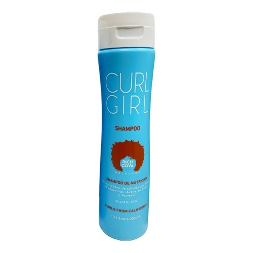 Curl Girl Rich Cova Shampoo  Nutrición Libre De Sulfatos X300ml