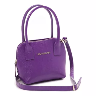 Cartera Nicoleta - Violeta Cuero Vacuno Ugo Santini