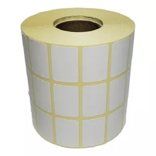 Rollo Etiquetas Térmicas Adhesivas 29x20mm 3 Bandas X6500uni Color Blanco