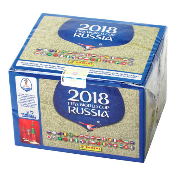 Caja Del Mundial De Rusia 2018 Panini 