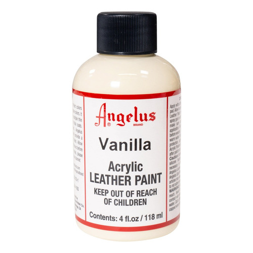 Pintura Acrílica Angelus 4 Oz ( 1 Pieza ) Color Vanilla