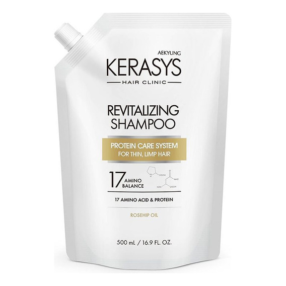 Shampoo Revitalizador Cabello Fino - Kerasys Refill 500ml