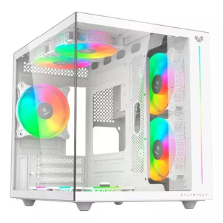 Gabinete Balam Rush Tank Pro Evo Gm955 Mini Torre 3 Fan Rgb