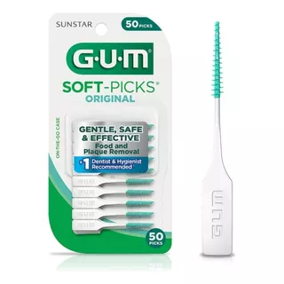 Gum Soft-picks Original On The Go 50 Unidades