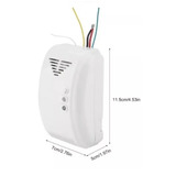 Sensor de Vazamento de Gás 12/24V