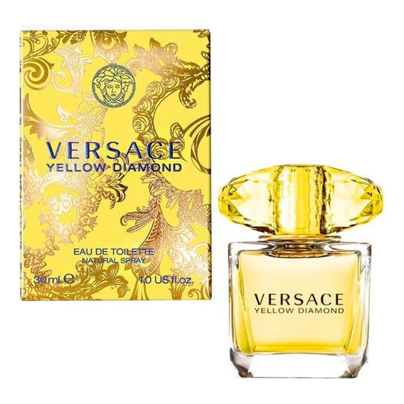 Perfume Versace Yellow Diamond Edt 30ml Original Oferta