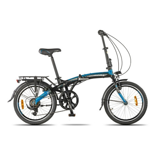 Bicicleta Plegable Aurorita Folding Smart-bk *ahora 12 Y 18