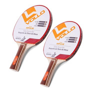 Kit 2 Raquete Tenis De Mesa Ping Pong Profissional Ittf 3*