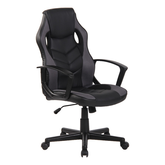 Silla Gamer Sillón Oficina Negro Y Rojo Basculante Calidad