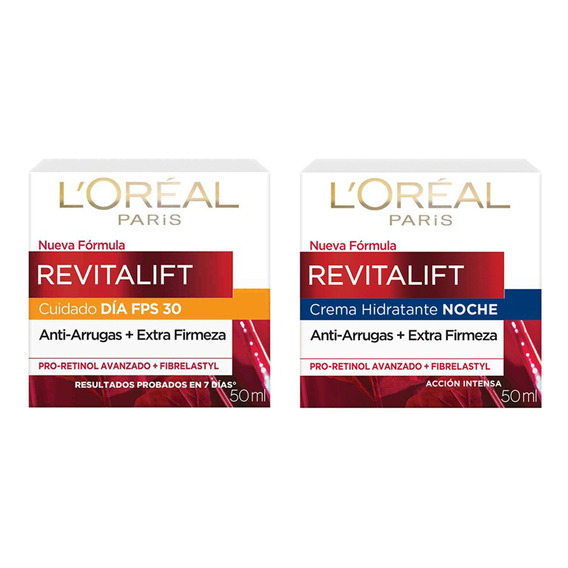 Duo Antiarrugas Revitalift Día + Noche