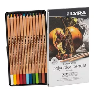 Lapiz Lyra Rembrandt Polycolor Lata X 12 Colores