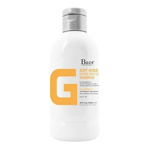 Shampoo Reparador Baor G Soft Gold 500ml