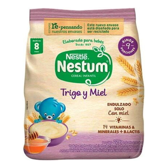 Nestum Cereal Infantil Trigo Y Miel 225g