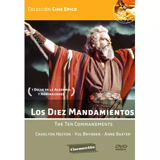 Los Diez Mandamientos (dvd) 1956 Charlton Heston, Y. Brynner