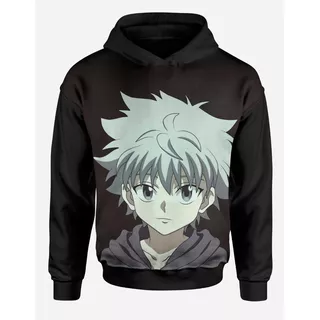 Buzo Killua Hunter X Unisex  Anime Kawaii Cosplay Manga 