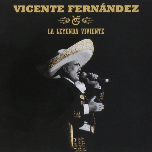 Cd Vicente Fernandez La Leyenda Viviente