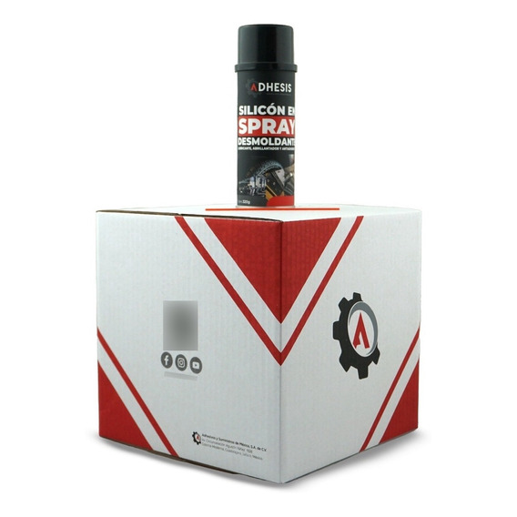 Spray Desmoldante Silicón 320gr, Caja Con 12 Piezas