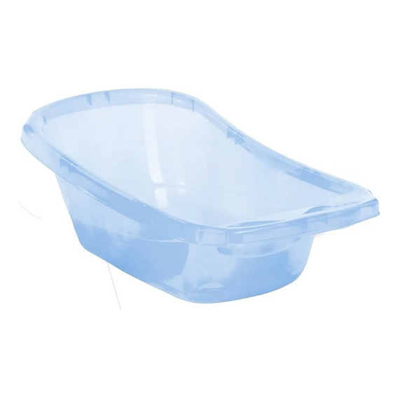 Bañadera Plastica Para Bebes Perlada 25 Litros Celeste