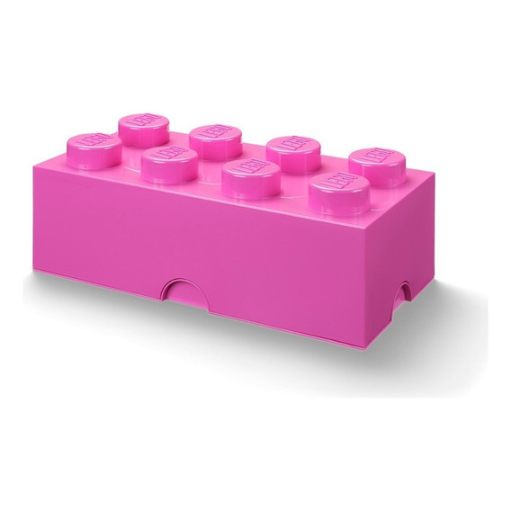 Caja Decorativa De Lego  4004  Color Pink   50cm De Largo X   25cm De Ancho X   18cm De Alto 