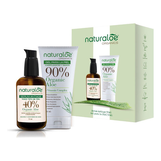 Set Naturaloe Serum + Gel De Piel 50ml