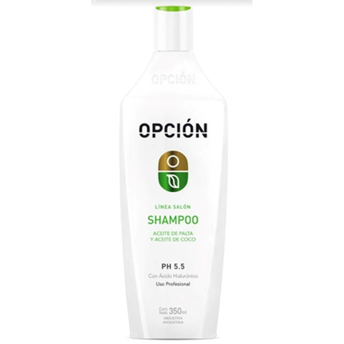 Shampoo Con Aceite De Palta Y Coco Opción 350ml