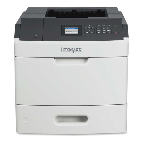Impresora simple función Lexmark MS811dn blanca y gris 220V