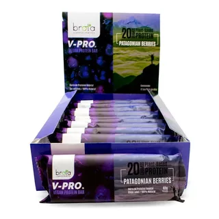 Barritas De Proteína Vegetal V-pro Patagonian Berries 