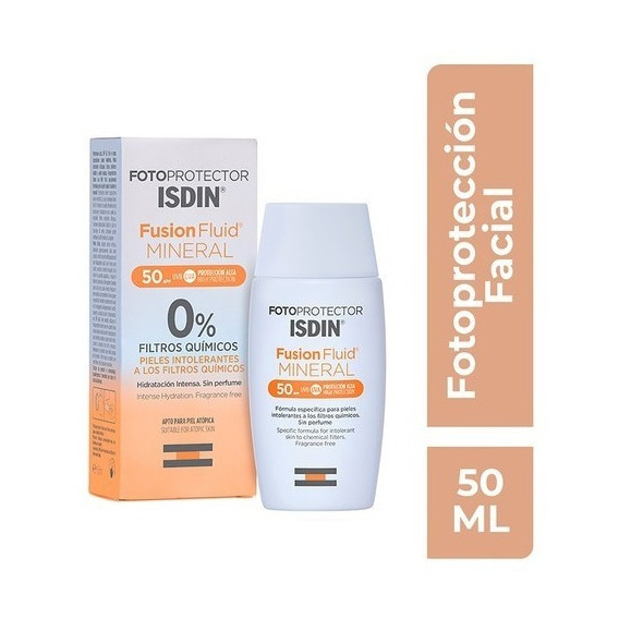 Isdin Fotoprotector Spf50+ Fusion Fluid Mineral X 50 Ml