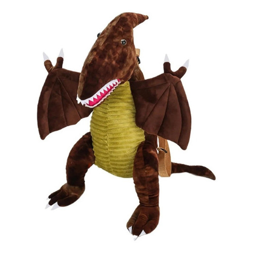Mochila de dinosaurio de felpa 3D para regalo