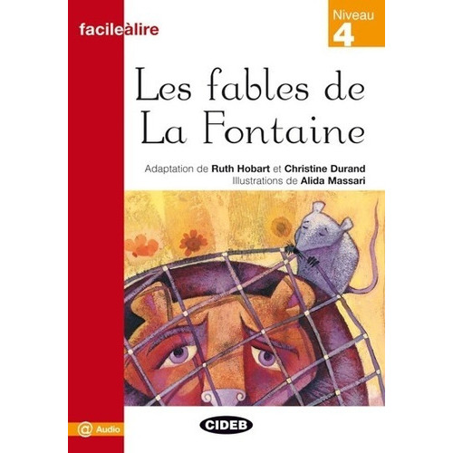 Les Fables De La Fontaine + Audio Online - Facile A Lire Niveau 4, De De La Fontaine, Jean. Editorial Vicens Vives/black Cat, Tapa Blanda En Francés