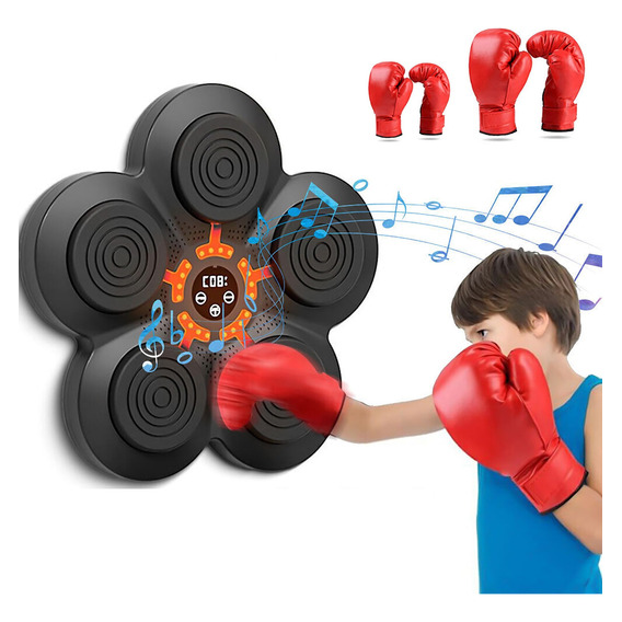 Máquina Boxeo Musical Entrenador Bluetooth Para Niños Adulto
