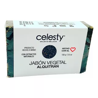 Kit 20 Pzs Jabón Vegetal Alquitrán Hulla Psioriasis 100g