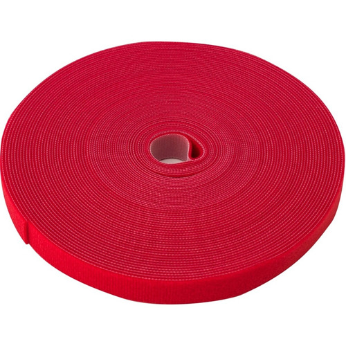 Velcro Doble Faz 20 Mts X 2cm Ancho. Amarra Cables Color Rojo