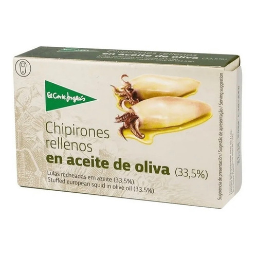 Calamares Rellenos En Aceite Oliva Enlatados El Corte Inglés